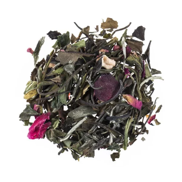 Thé blanc rose framboise - Coquetterie - Teatower