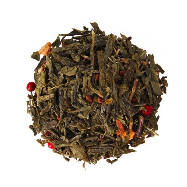 Thé vert parfumé pomme cannelle - Mamy Granny BIO - Teatower BE-BIO-01