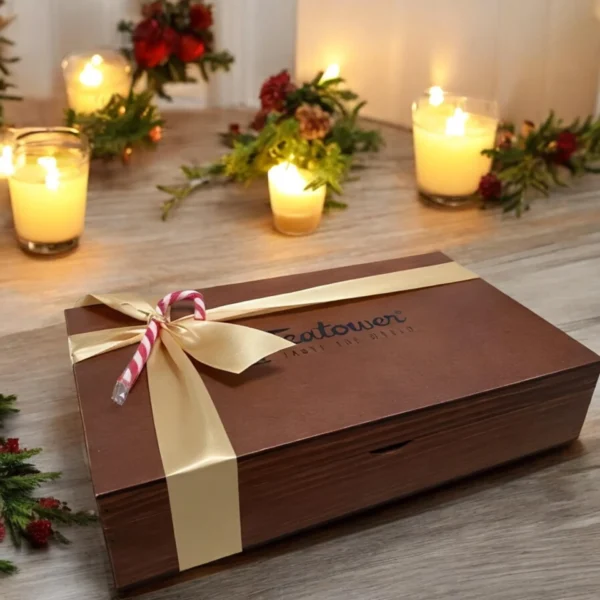 Coffret de noël - 4 sachets de thés et infusion de 100 gr - Teatower